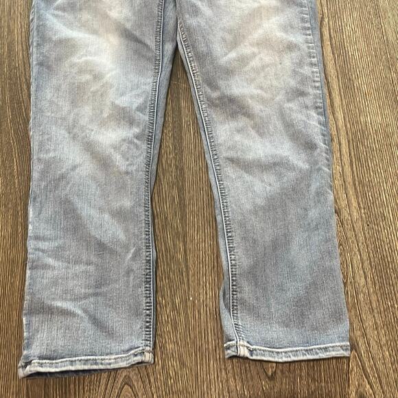 Vintage America Womens Boyfriend Jeans Mid Rise Denim Light Wash Blue Size 4/27 - Picture 2 of 11